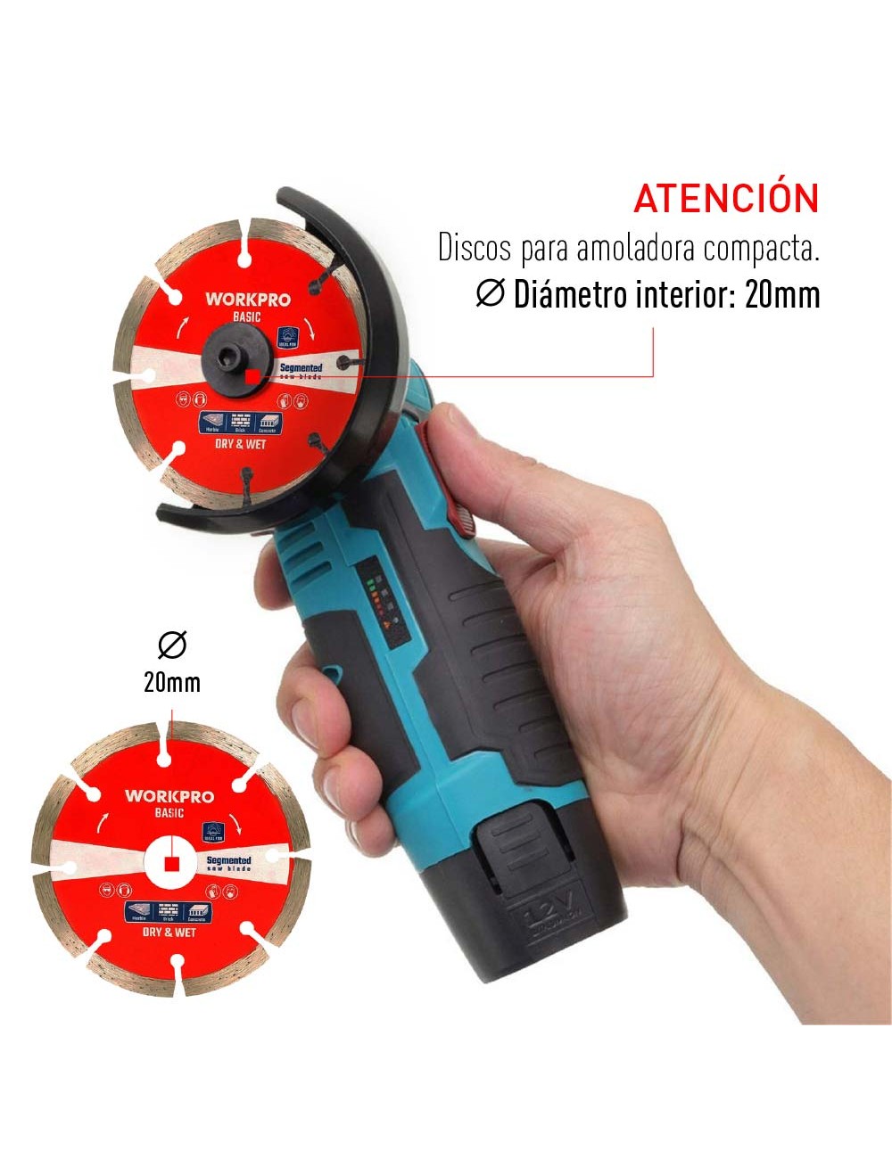 Disco diamantado segmentado basic ø110 x 20,0 mm