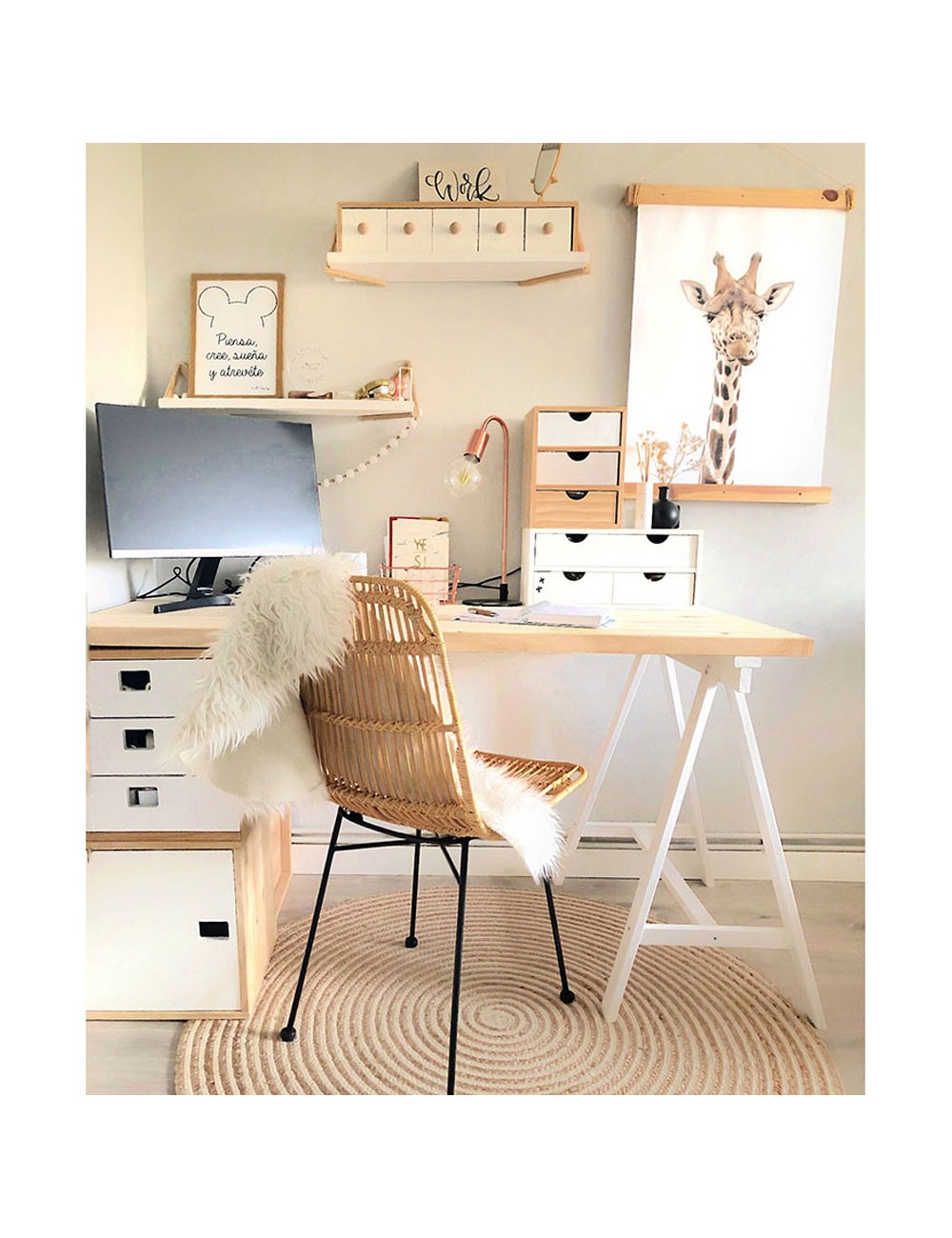 Tablero madera maciza de pino, 140x70x3cm astigarraga