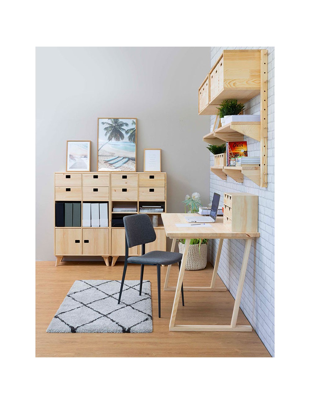 Pata, 4 posiciones 75x64x5,8cm. astigarraga