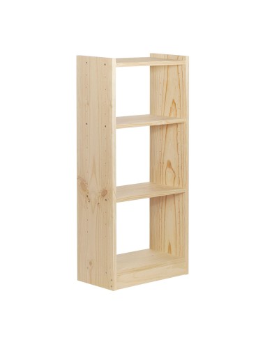 Estanteria gala 4 baldas madera de 49,6 x 25 x 120,7 cm