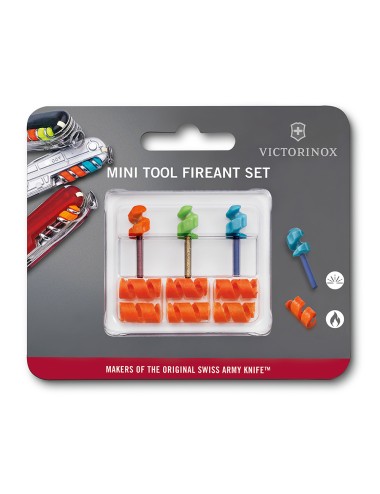 Set para hacer fuego naranja, peso 5 g, 8 x 8 x 27 mm