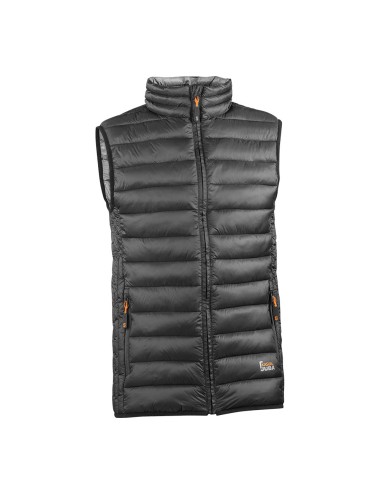 Chaleco acolchado. negro. xxl