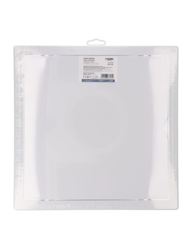 Tapa de registro cuadrada empotrable abs 30x30cm blanca