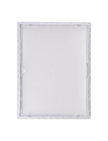 Tapa de registro rectangular empotrable abs 30x40cm blanca