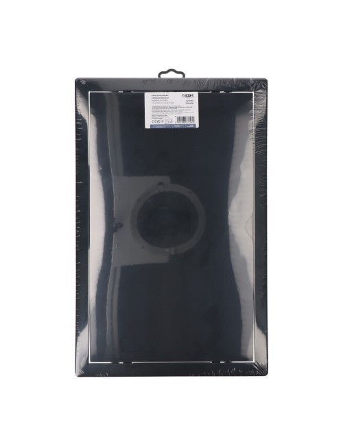 Tapa de registro rectangular empotrable abs 25x40cm gris antracita