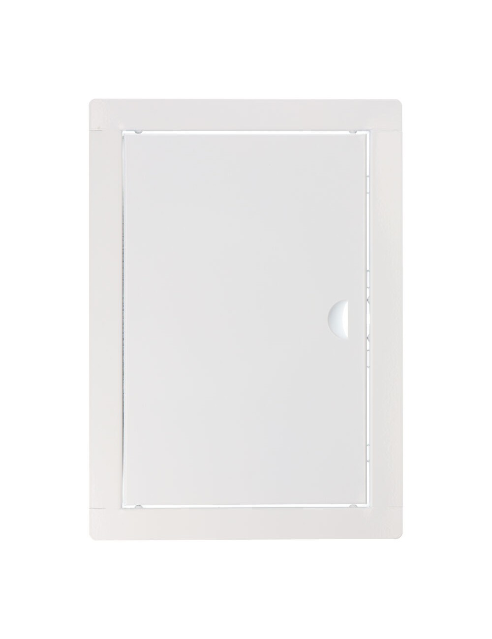Tapa de registro rectangular empotrable acero 20x30cm blanca