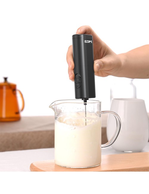 Espumador de leche eléctrico con pilas 2 x aa (no incluidas)