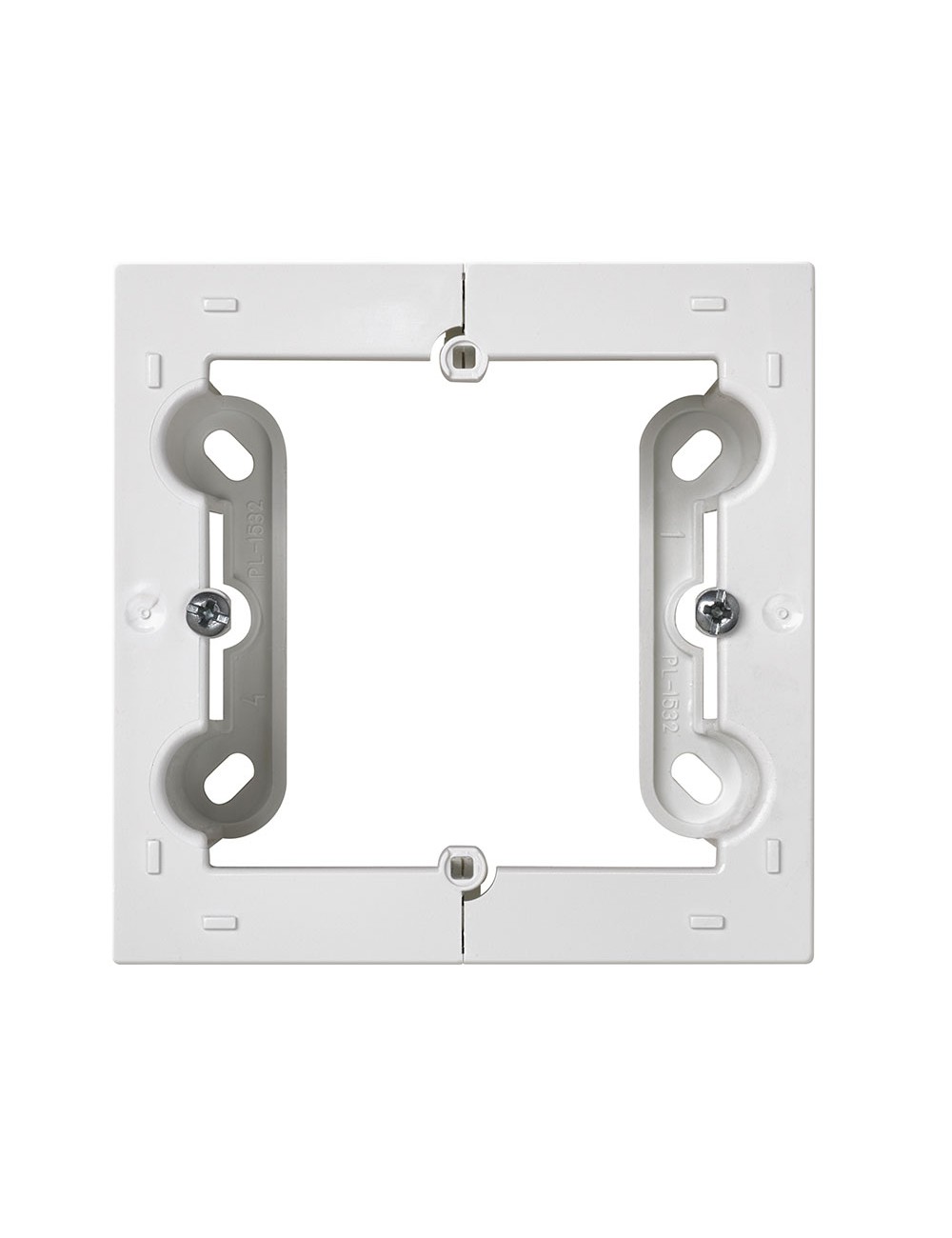 Caja de superficie blanco