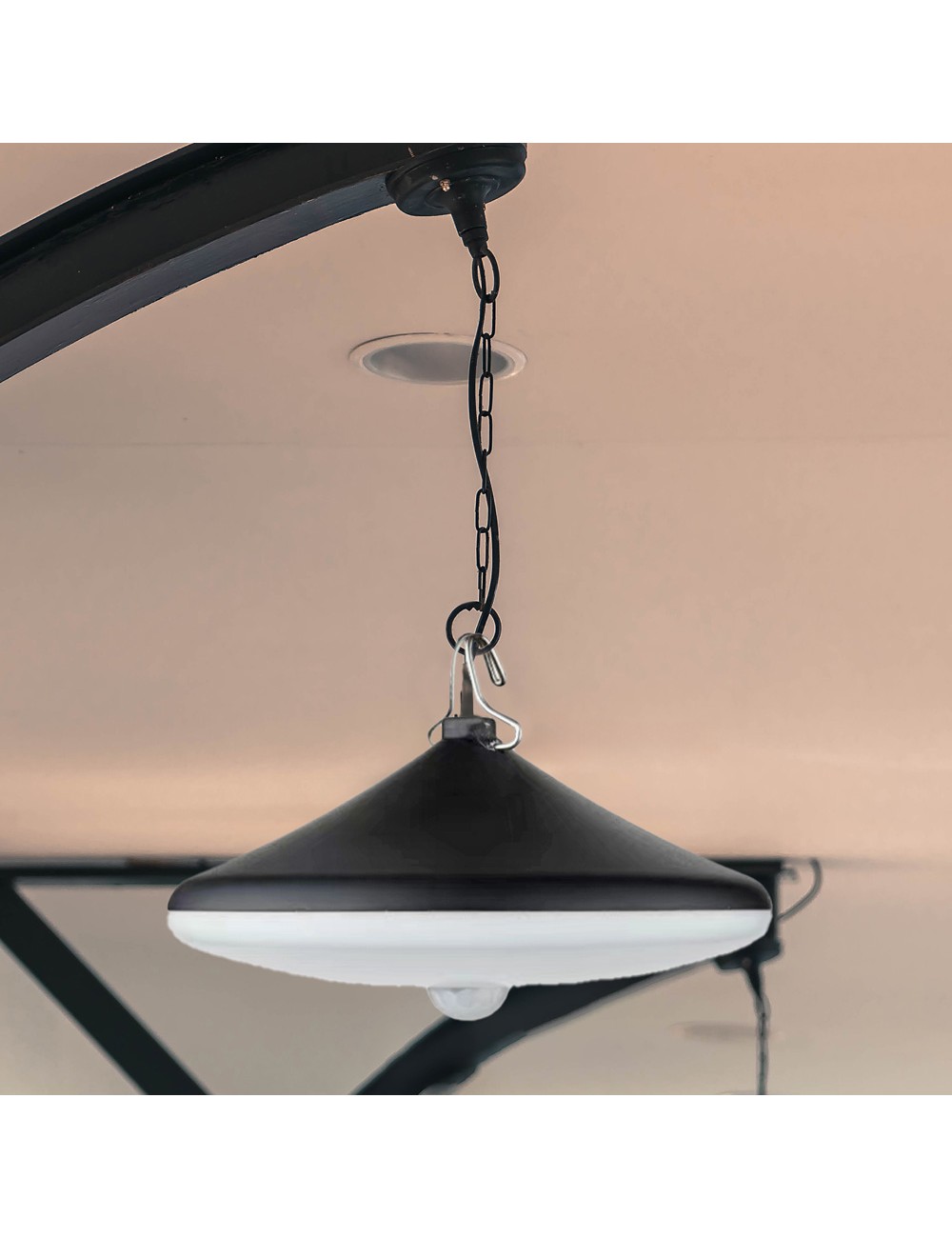 Lámpara solar led colgante