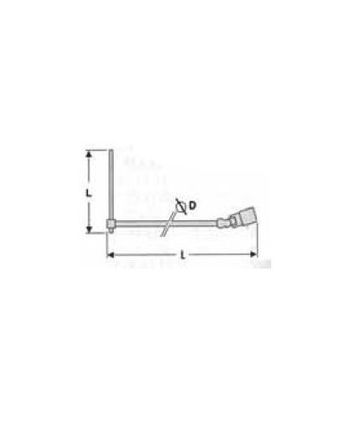 VASO EXTRA LARGO 3/8" 10MM TBSKT10 VASO EXTRA LARGO 3\8" 10MM TBSKT10