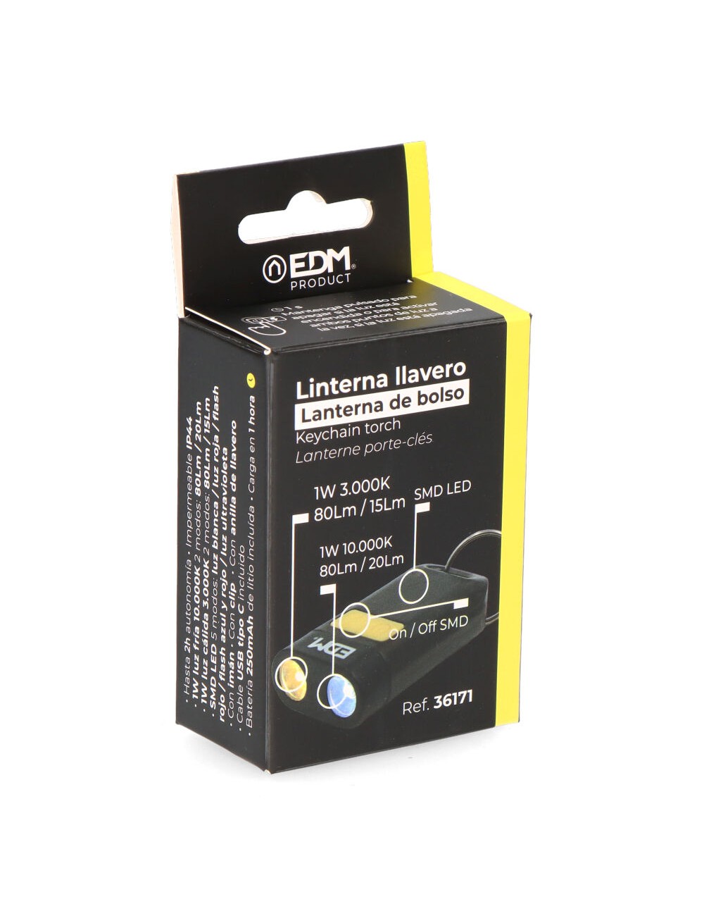 Linterna llavero
