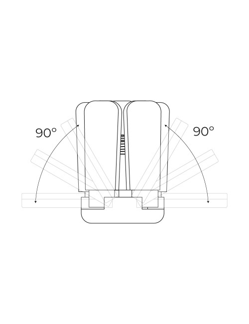Bombilla led multidireccional, casquillo e27, potencia 45 w 4265 lm, luz fría