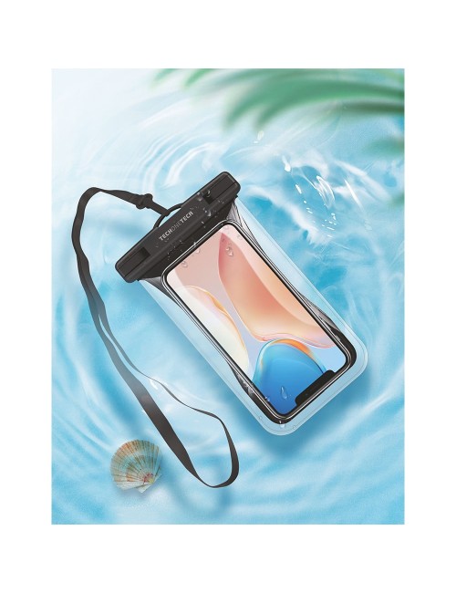 Funda impermeable flotante tpu ipx8 negra