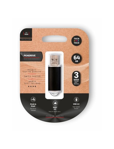 Basic black pendrive 64 gb memoria usb