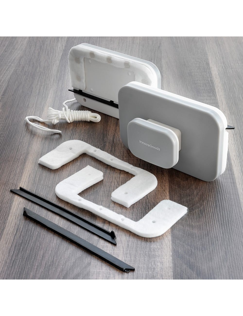 Limpiacristales magnético