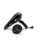 Secador de pelo negro con cable retráctil 2000 w