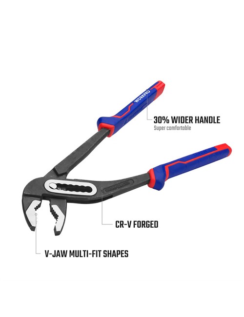 Alicates pico de loro cr-v pro, 300 mm