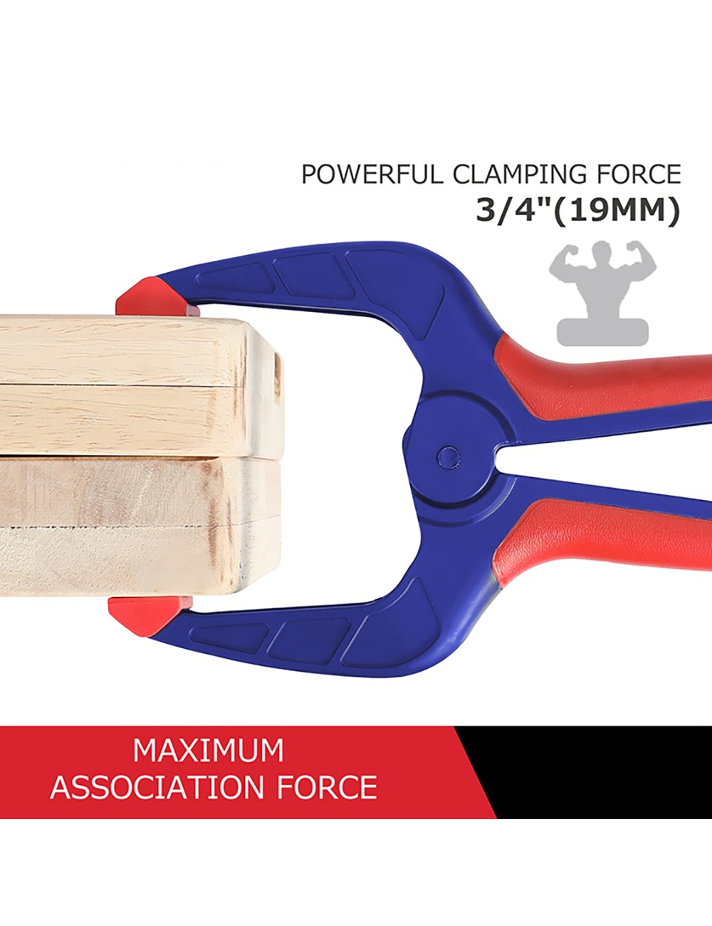 Pinza de resorte, 19 mm