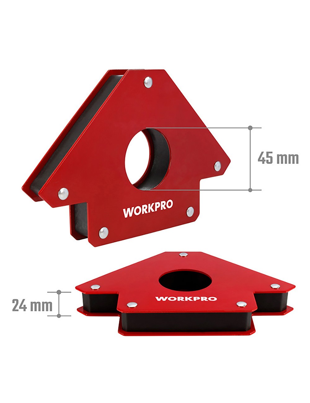 Escuadra magnética de soldadura 125 mm