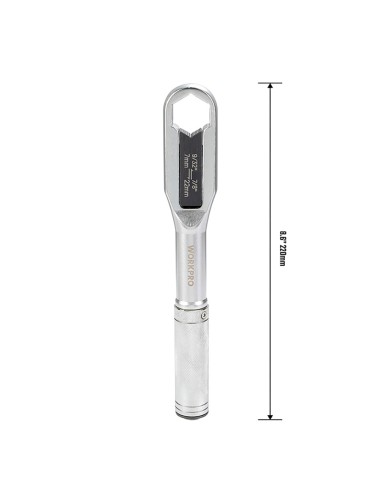 Llave ajustable universal, métrica y sae 7 - 22 mm