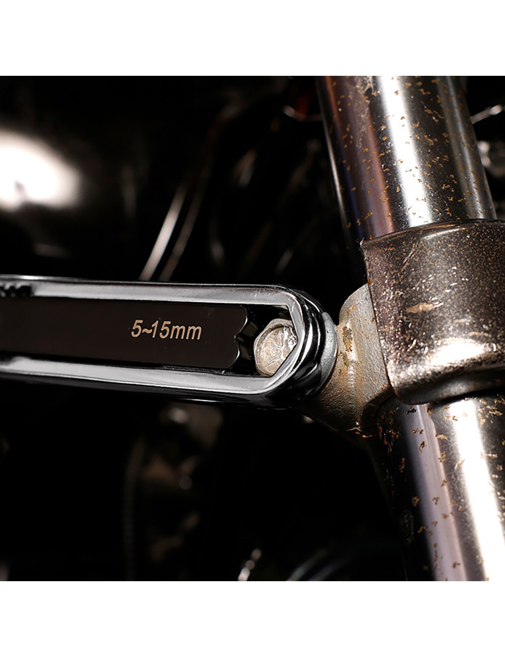 Chave ajustável universal métrica e sae, 5 - 27 mm