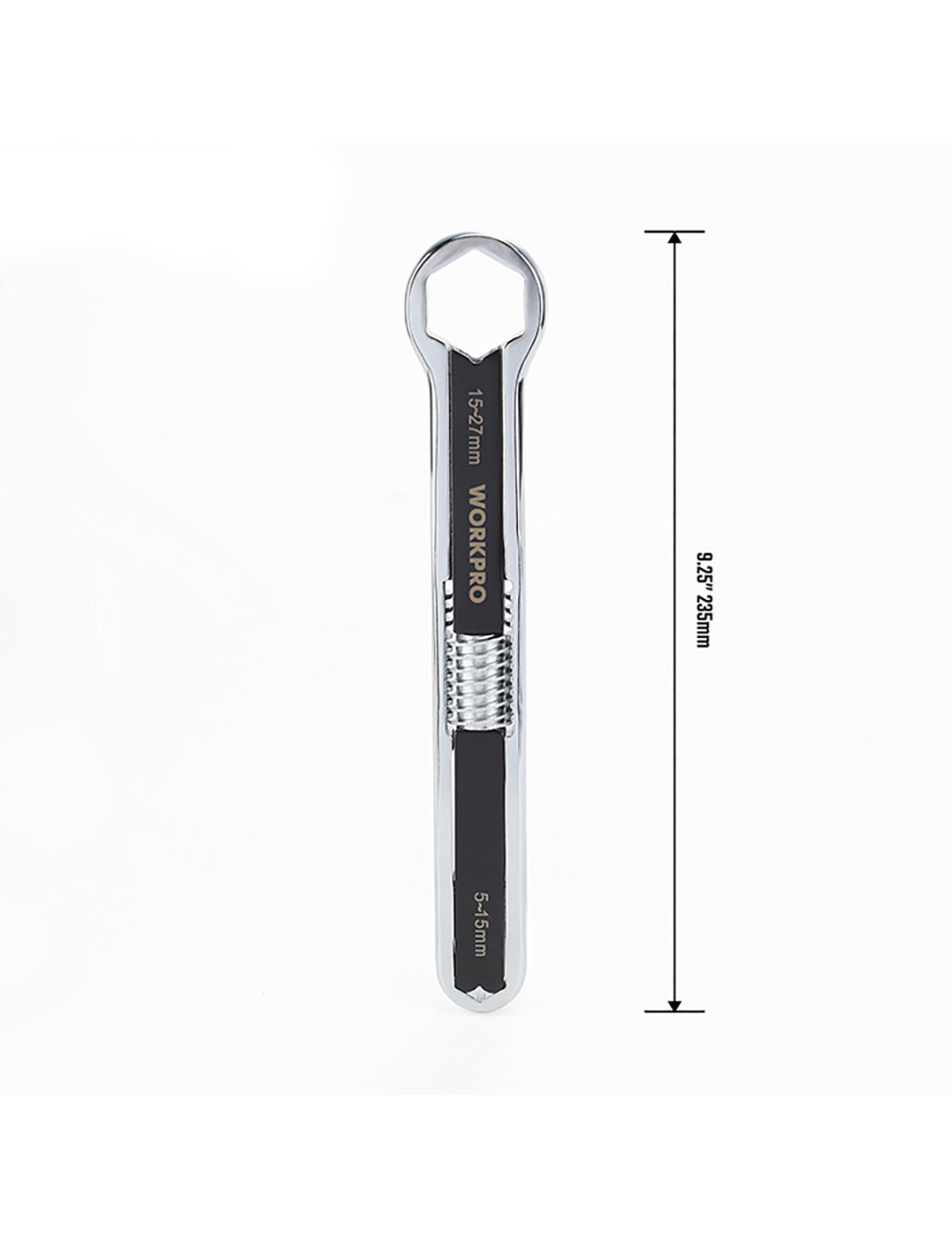 Chave ajustável universal métrica e sae, 5 - 27 mm