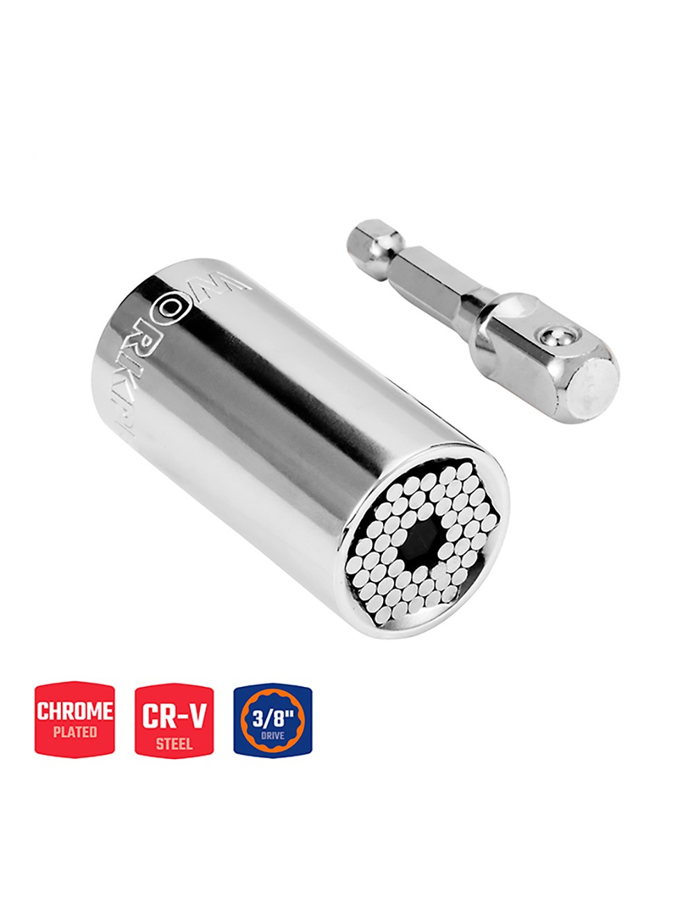 Vaso universal 3/8", 7 - 19 mm