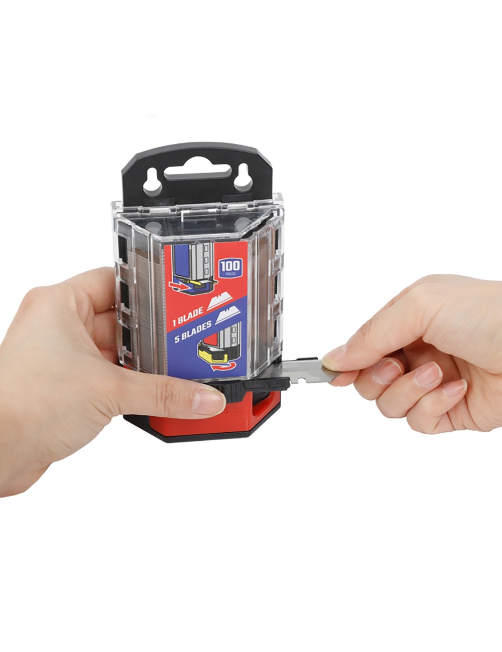 Cuchillas trapezoidales 100 unidades