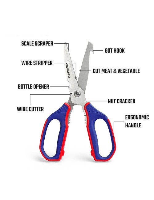 Tijeras multifunción 250 mm