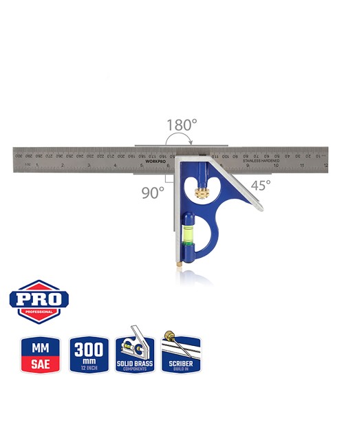 Escuadra combinada 300 mm