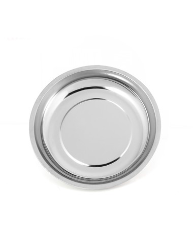 Bandeja metálica, magnética, redonda, 148 x 24 x 38 mm