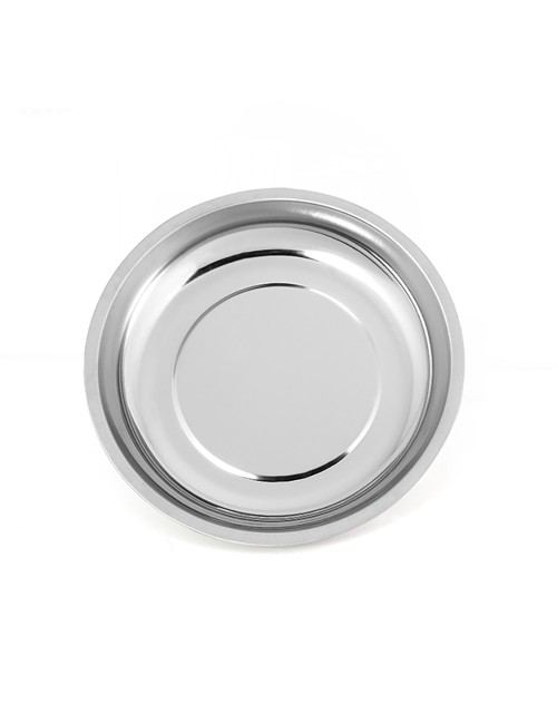 Bandeja metálica, magnética, redonda, 148 x 24 x 38 mm