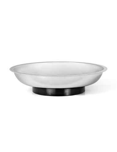 Bandeja metálica, magnética, redonda, 148 x 24 x 38 mm