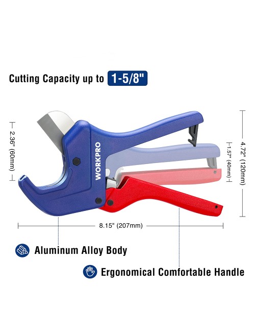 Tijera cortatubos, 60 mm