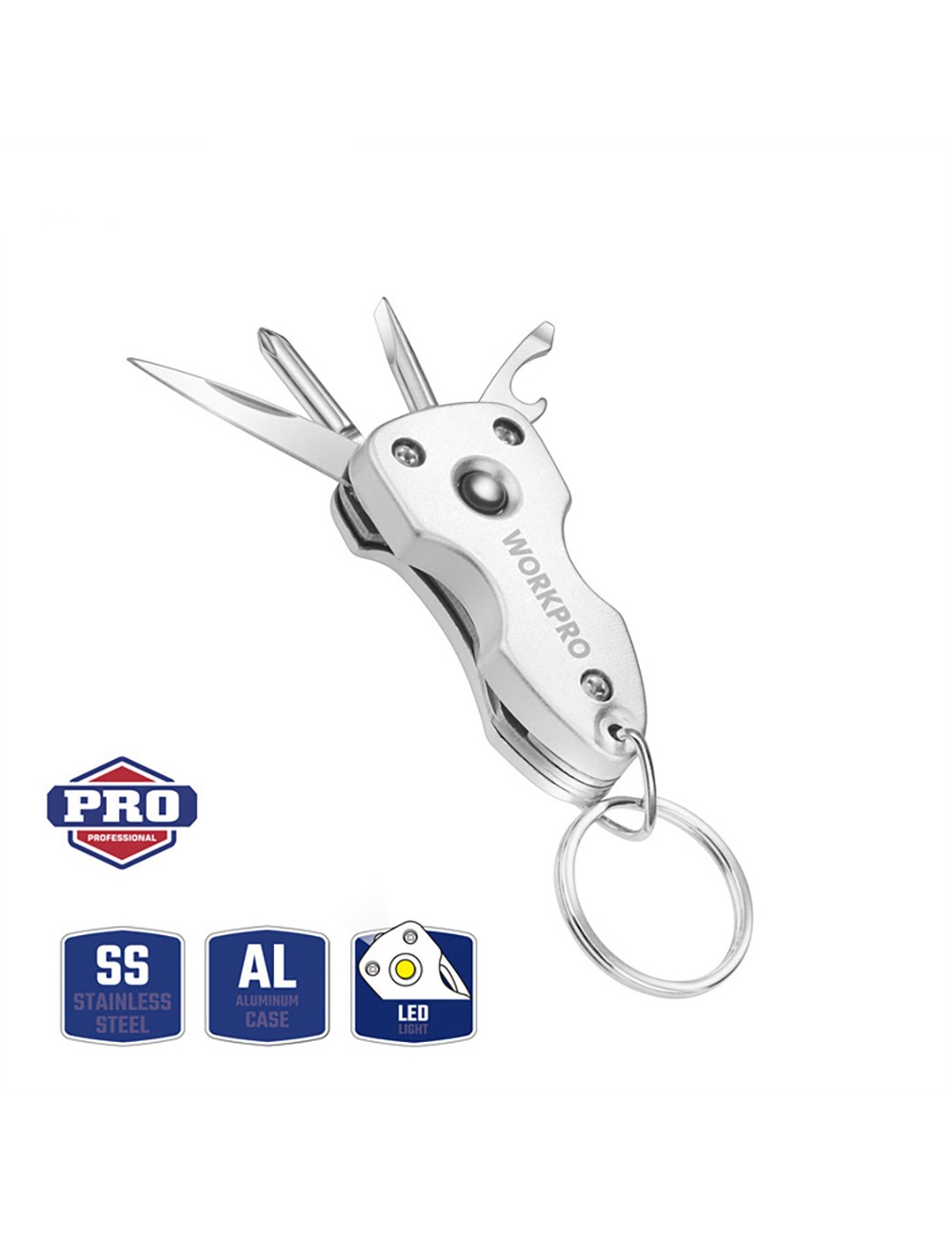 Llavero 7 en 1 multiusos