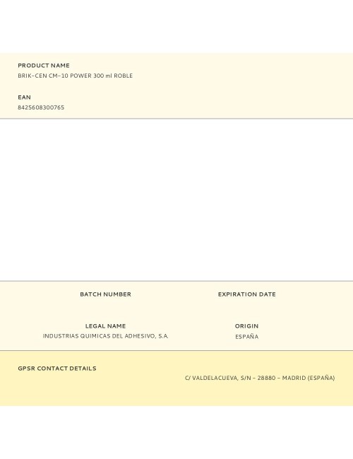 Brik-cen cm-10 power 300 ml roble