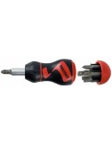 DESTORNILLADOR PORTAPUNTAS CORTO  1/4" MDR908S