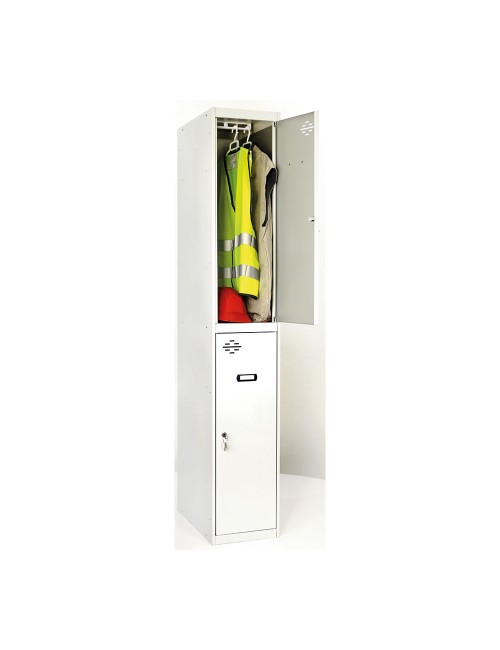 Taquilla desmontada 2 puertas ancho 30 x 50 x 180 cm