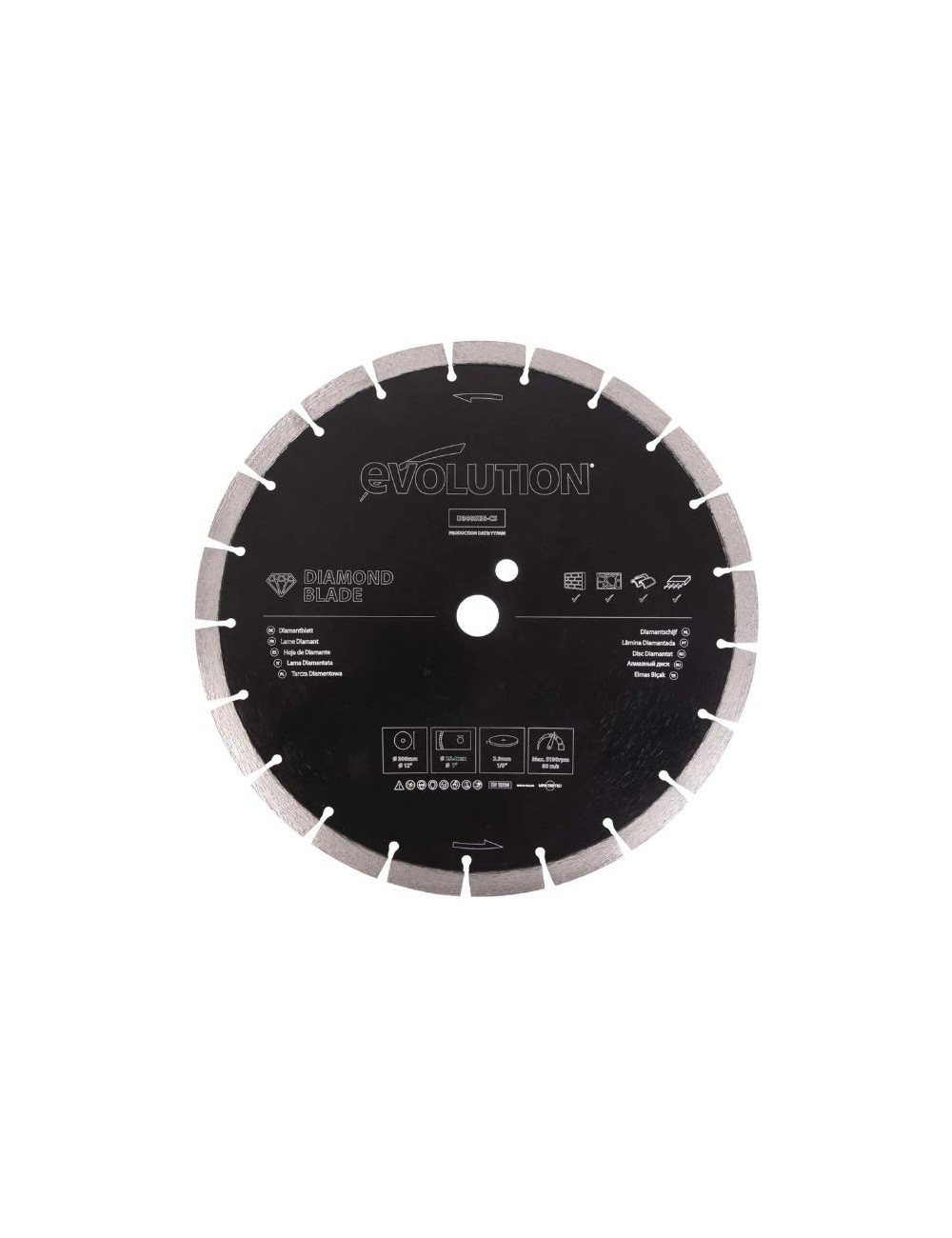 DISCO DE DIAMANTE D300SEG-CS - 300mm