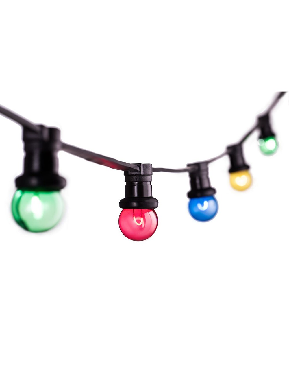 Guirnalda 20 portalámparas 2000 w 50-60 hz 220-240 v e27 ip44 20 m