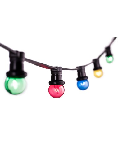 Guirnalda 30 portalámparas 2000 w 50-60 hz 220-240 v e27 ip44 30 m