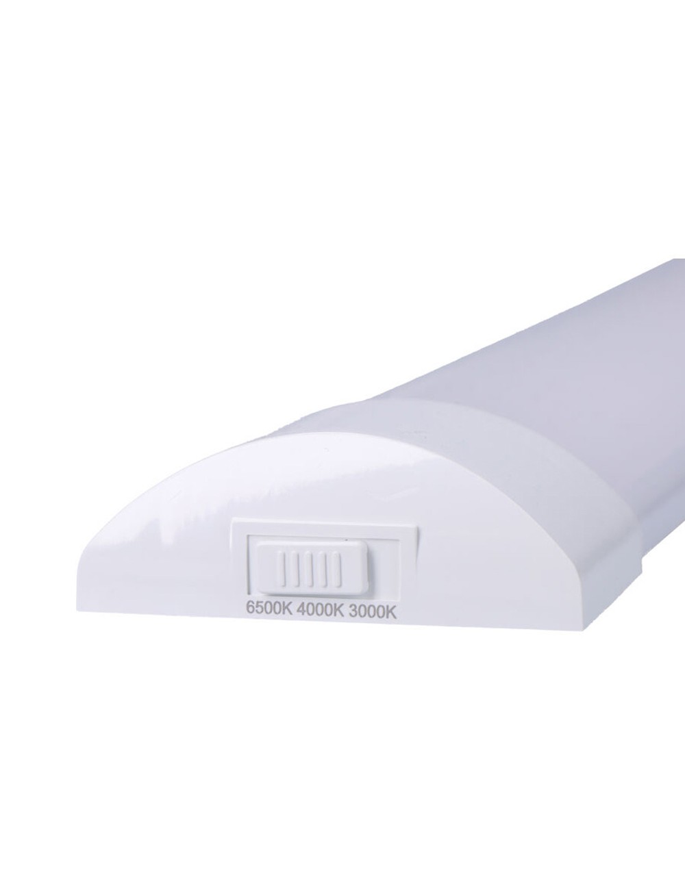 Regleta led 20 w temperatura de luz variable 6500 k / 4000 k / 3000 k, 3cct, 2045 lm, 60 x 2,6 x 7,4 cm