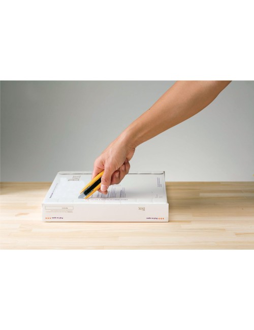 Cúter de seguridad sk-7 auto-replegable con cuchilla de 12 mm