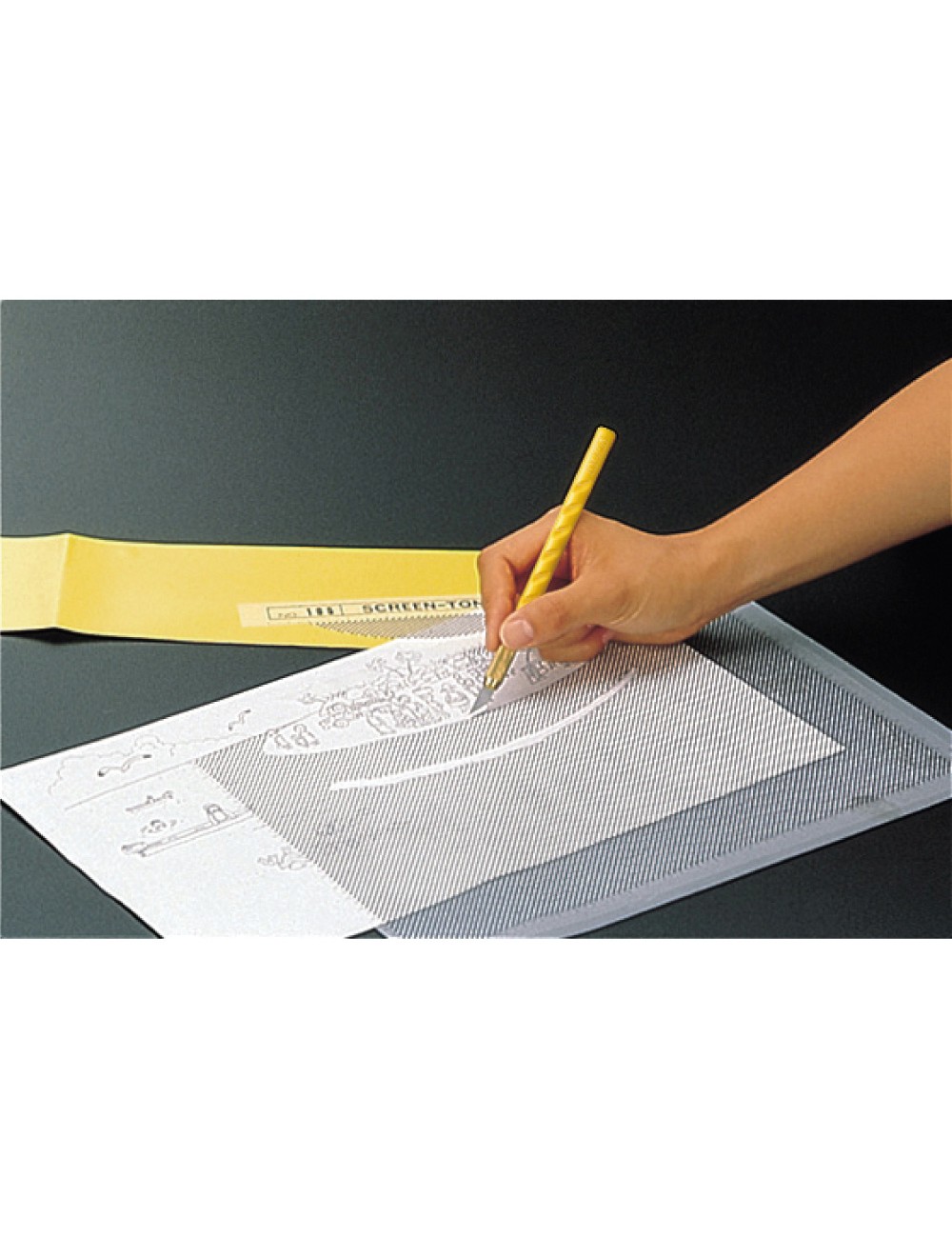 Cúter artístico ak-1/5b con forma de lápiz y 5 cuchillas tipo kb