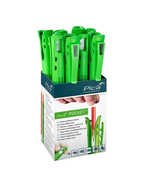 Funda pocket y sacapuntas lápices