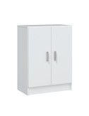 Armario multiusos 2 puertas blanco
