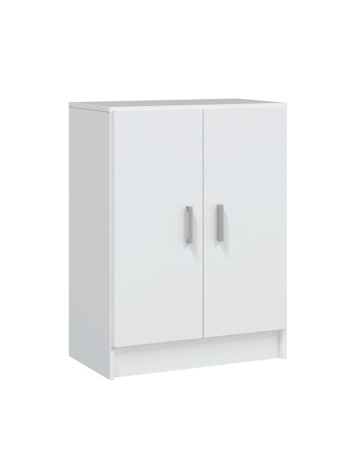 Armario multiusos 2 puertas blanco