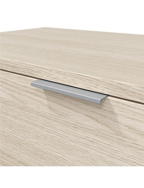 Zapatero 3 puertas abatibles roble