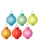 Farolillo solar, colores surtidos ø20 cm