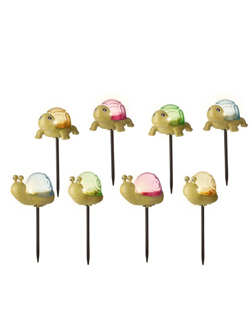 Estaca solar, modelos variados de animales